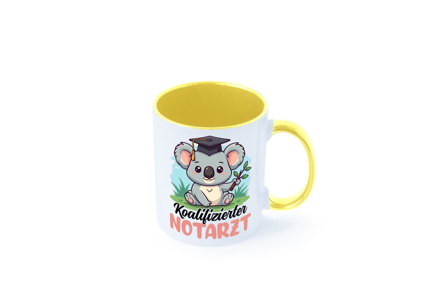 Koalifizierter Notarzt | Arzt Geschenk Humor Geschenkidee lustiger Spruch Tasse