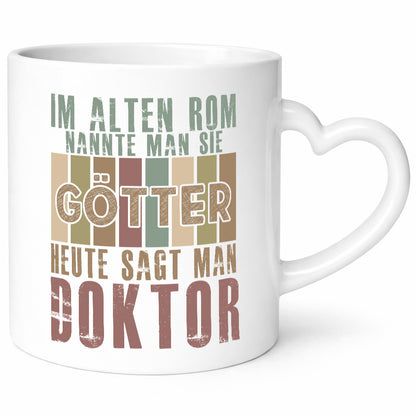 Heute sagt man: Doktor | Doktorand Doktortitel Geschenkidee Humor Tasse