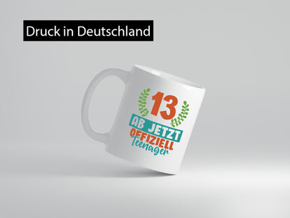 13. Geburtstag | Mädchen Tasse Teenager Spruch vl6 Geschenkidee Humor