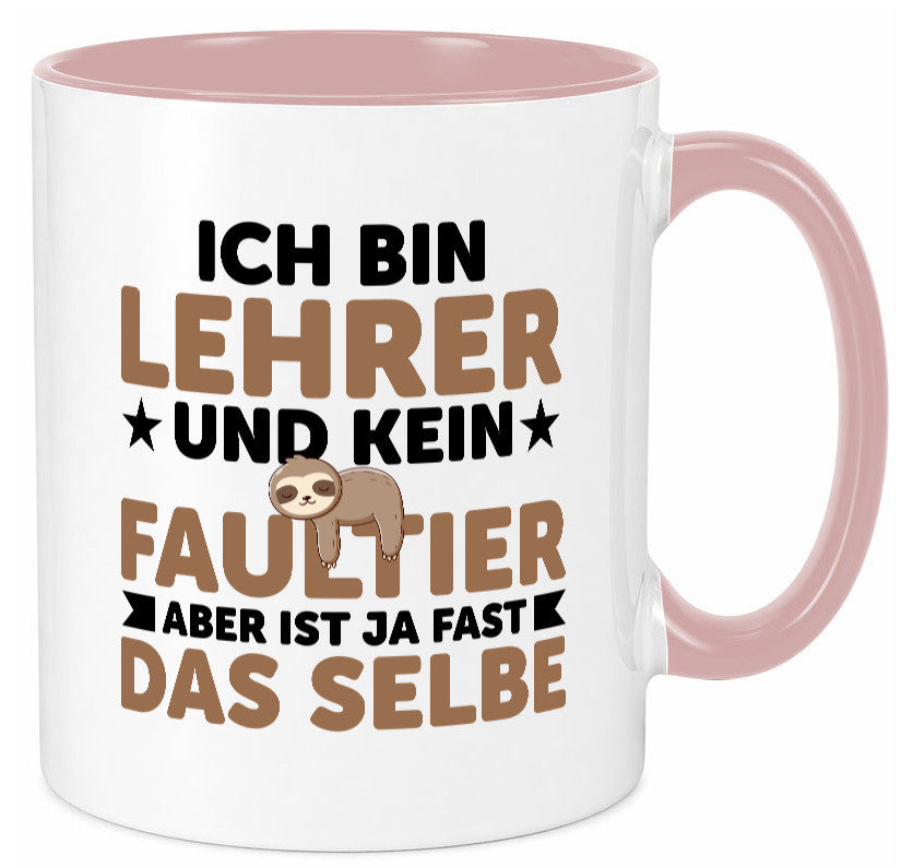 Ich bin kein Faultier: Lehrer | Schule Beruf Schüler Humor Arbeit Kollegen Büro
