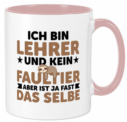 Ich bin kein Faultier: Lehrer | Schule Beruf Schüler Humor Arbeit Kollegen Büro