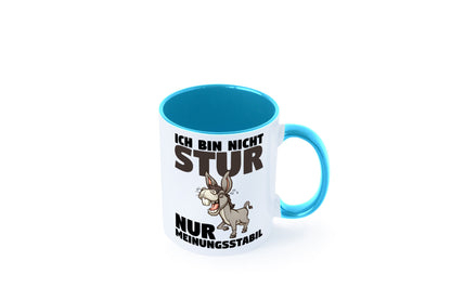 Sturer Esel | Sturkopf Tasse Dickkopf Spruch Humor lustiger Geschenk
