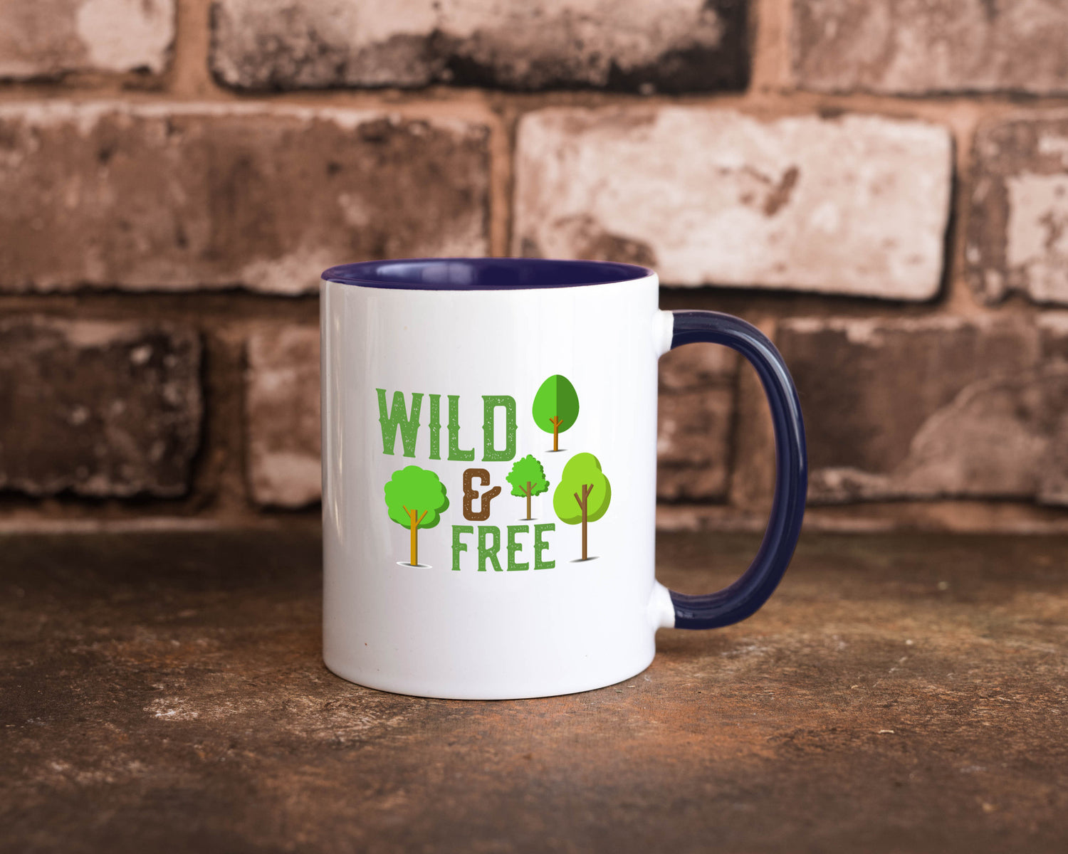 Wild and free | Freiheit Camper Hobbycamper Geschenkidee Humor Tasse