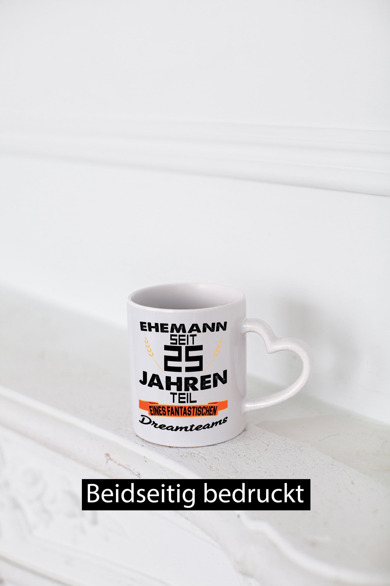 Ehemann seit 25 Jahren | Fantastische Familie Dreamteam Humor Geschenkidee Tasse