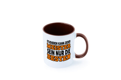 Meister | Handwerker Meisterprüfung Berufsabschluss Humor Arbeit Kollegen Büro