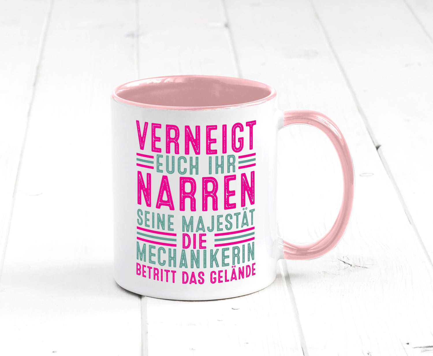 Verneigt euch: Mechanikerin | KFZ lustiger Spruch Geschenk Humor Geschenkidee