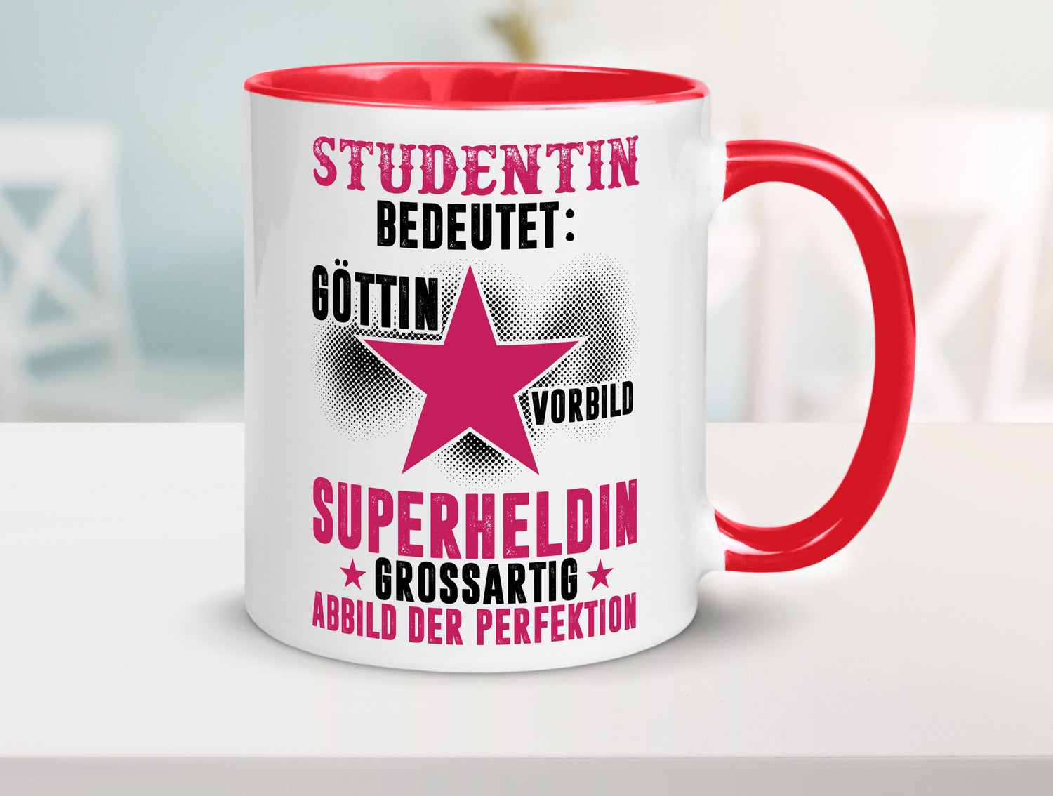 Bedeutung von Studentin | Uni Studium Universität Geschenkidee Humor Tasse