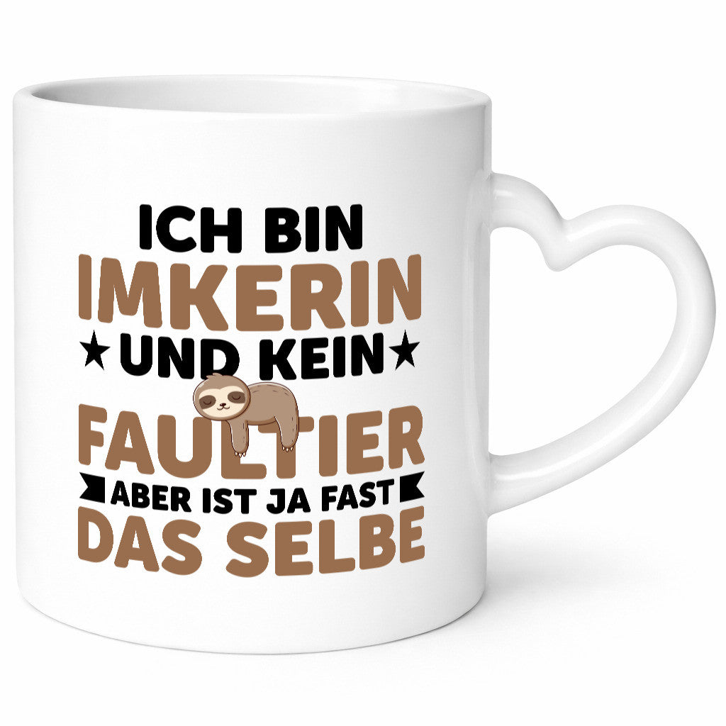 Ich bin kein Faultier: Imkerin | Imkerei v2 lustiger Spruch Geschenk