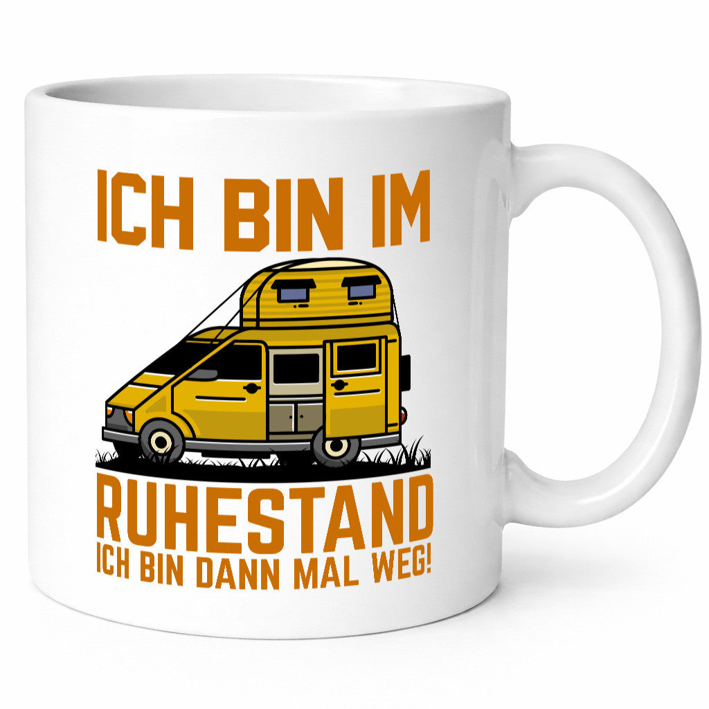 Bin im Ruhestand | Rentner Camping Camper Rente lustiger Spruch Geschenk