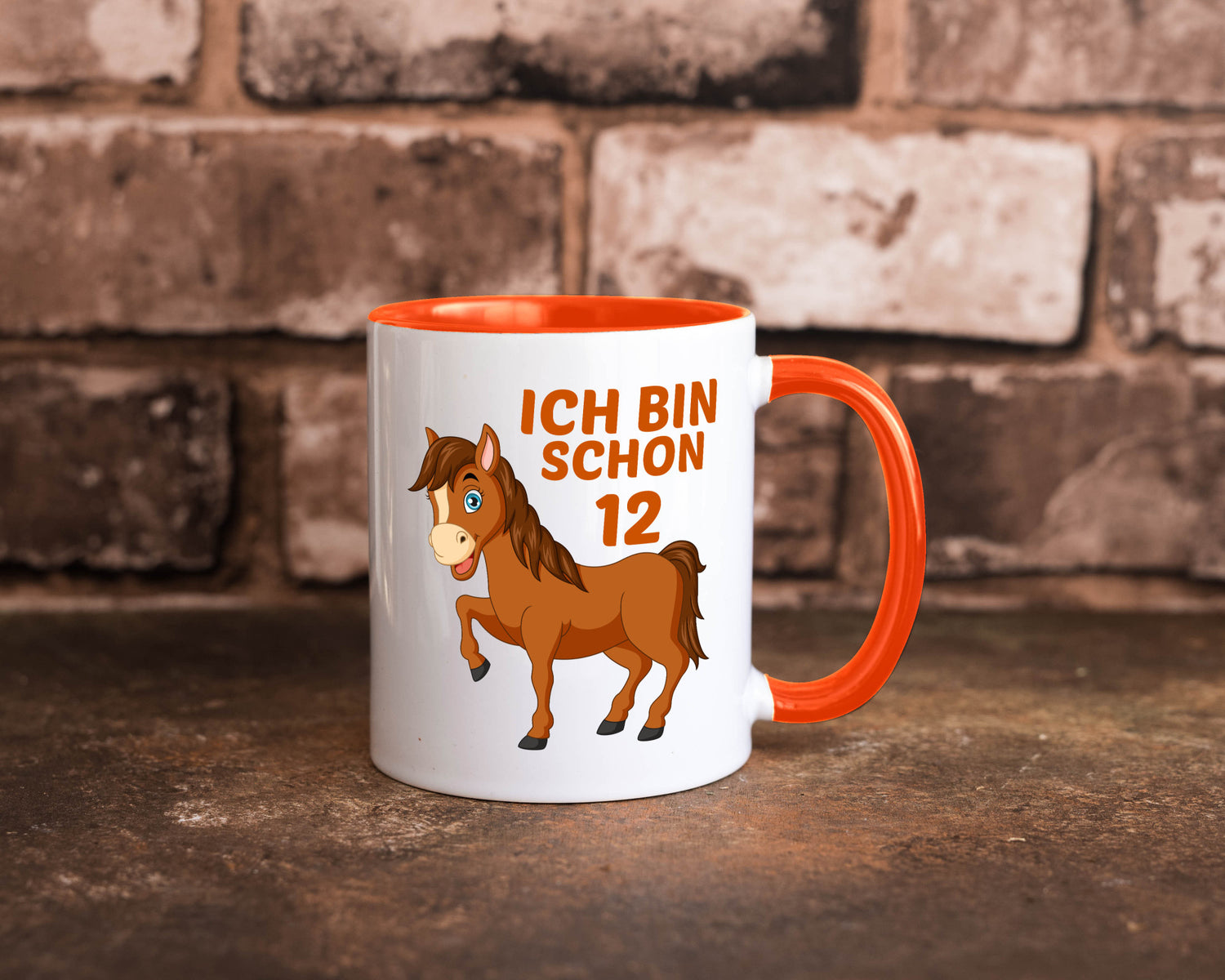 12. Geburtstag | Ich bin schon 12 Pferde Pony Geschenkidee Humor Tasse