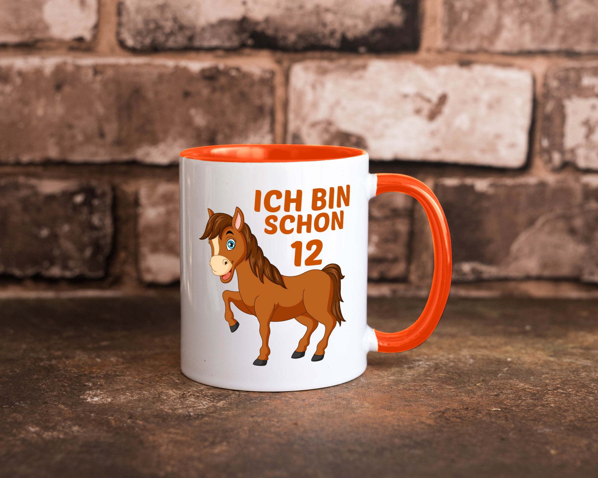12. Geburtstag | Ich bin schon 12 Pferde Pony Geschenkidee Humor Tasse
