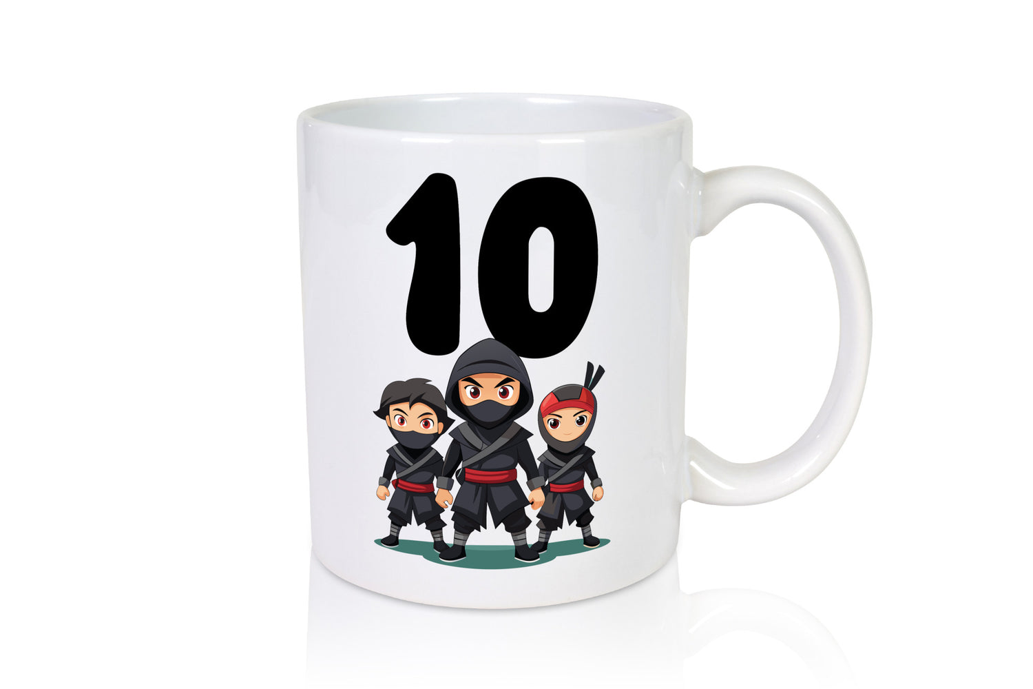 10. Geburtstag | 10 Jahre Ninja Humor Geschenkidee Tasse