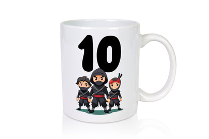 10. Geburtstag | 10 Jahre Ninja Humor Geschenkidee Tasse