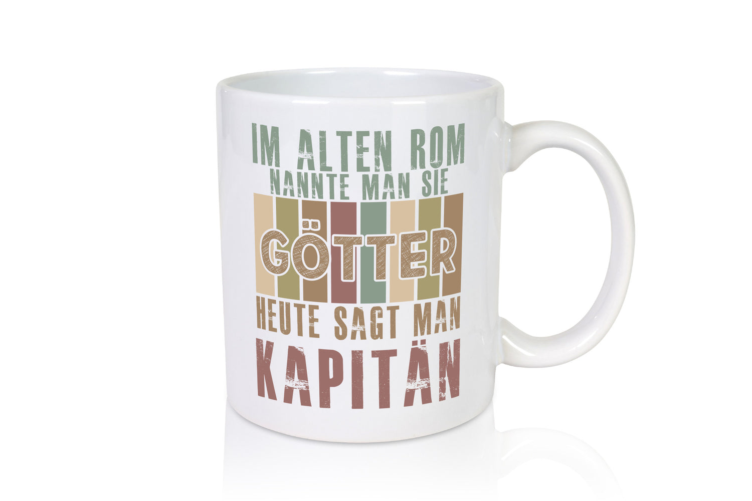 Heute sagt man: Kapitän | Schiffskapitän Schiff Geschenk Humor Geschenkidee