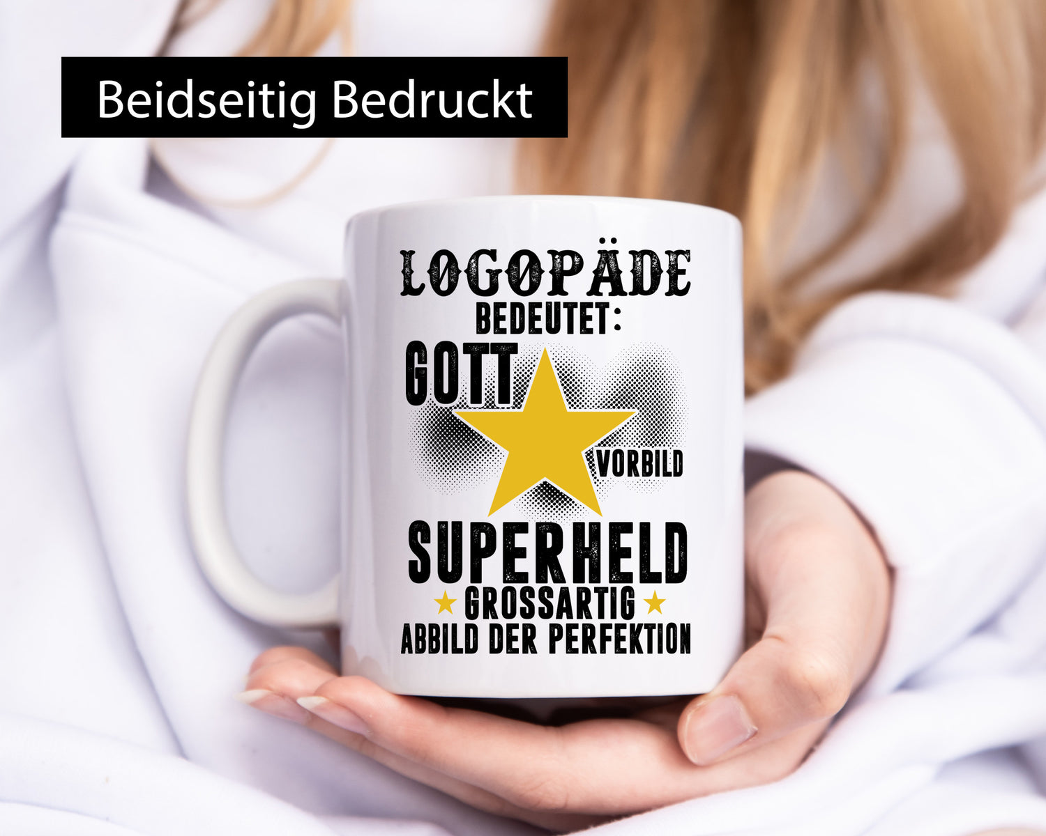 Bedeutung von Logopäde | Sprachtherapie lustiger Spruch Geschenk Humor