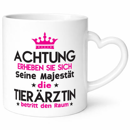 Seine Majestät Tierärztin | Mediziner Tiermedizin Humor Tierliebhaber