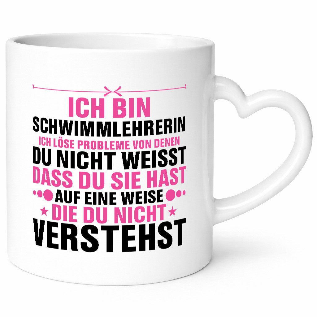 Löse Probleme: Schwimmlehrerin | schwimmen Lehrer v2 lustiger Spruch Geschenk