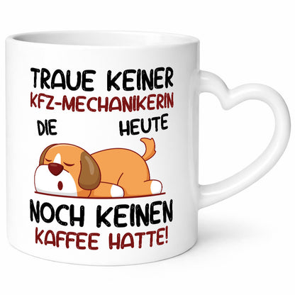 Traue keiner KFZ-Mechanikerin | Mechaniker KFZ Geschenk Humor Geschenkidee