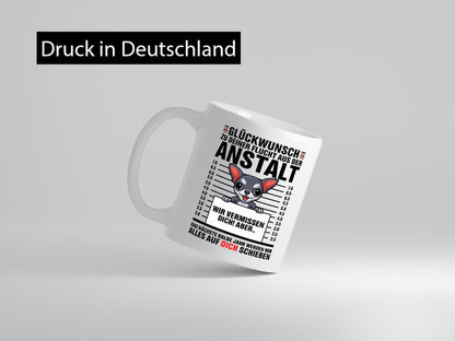 Glückwunsch zur Flucht | Abschied Arbeitskollegen v2 Geschenk Arbeit Kollegen