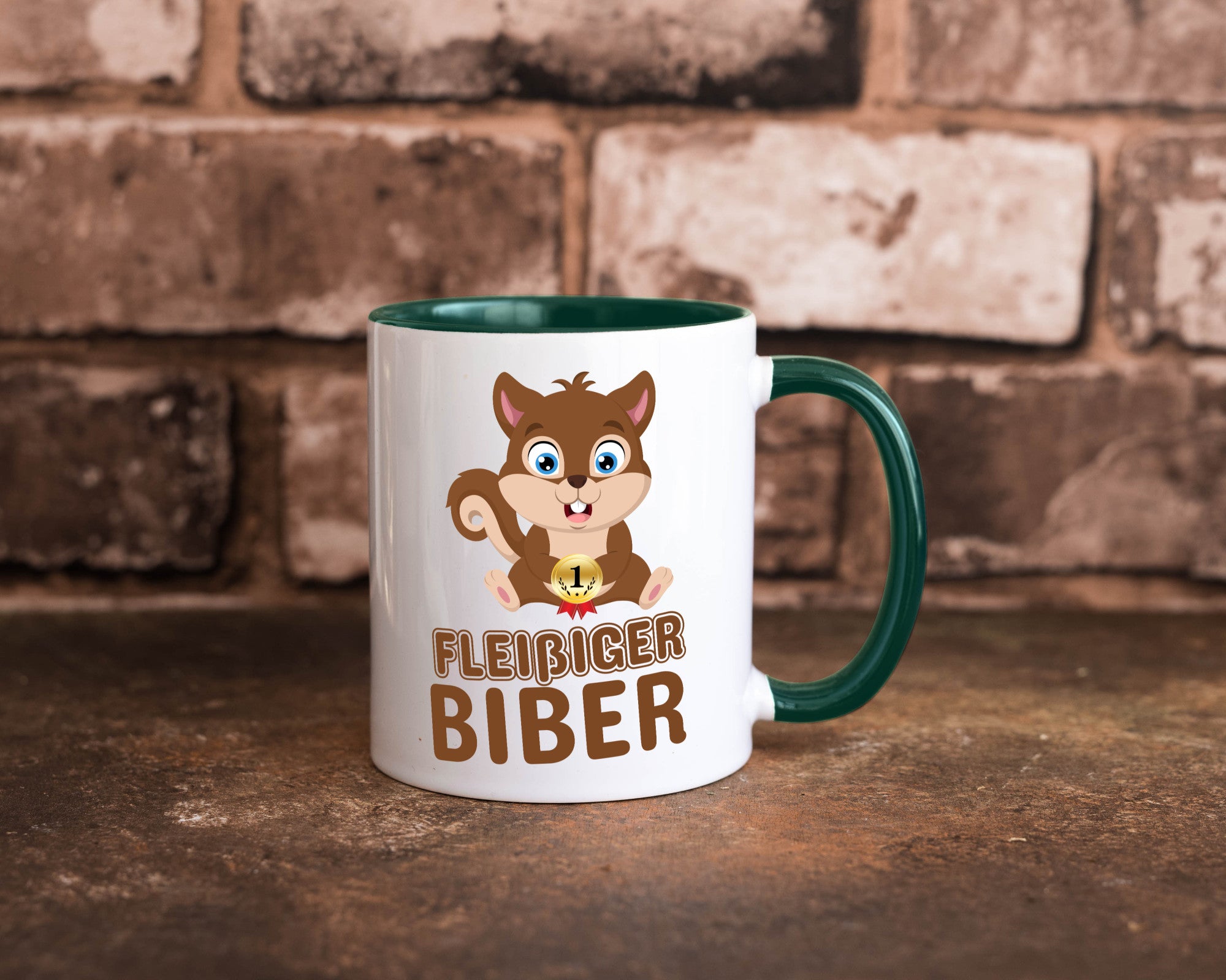 Fleißiger Biber | Motiv Tasse Kinder Geburtstag lustig Geschenkidee Geschenk