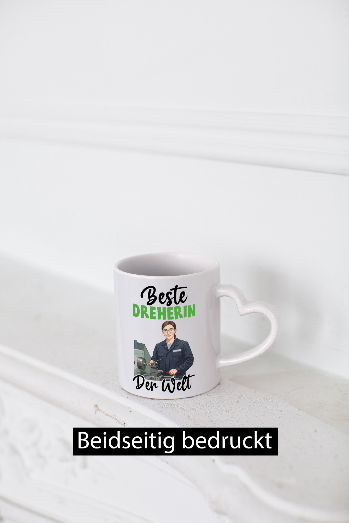 Beste Dreherin | Fräser Dreher Geschenkidee Humor Tasse