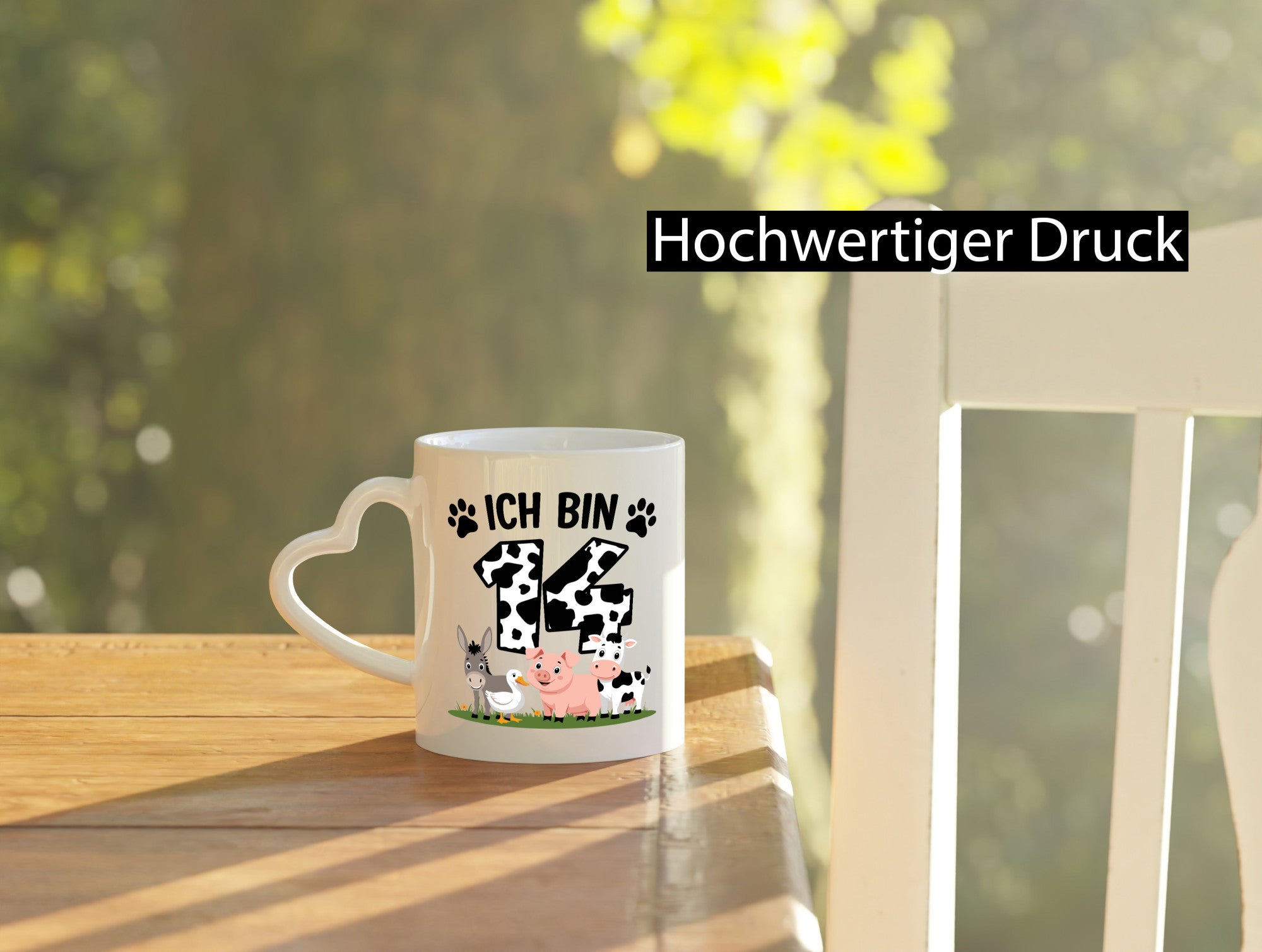 14 Geburtstag | Jahre Farmer Kind Humor Geschenkidee Tasse