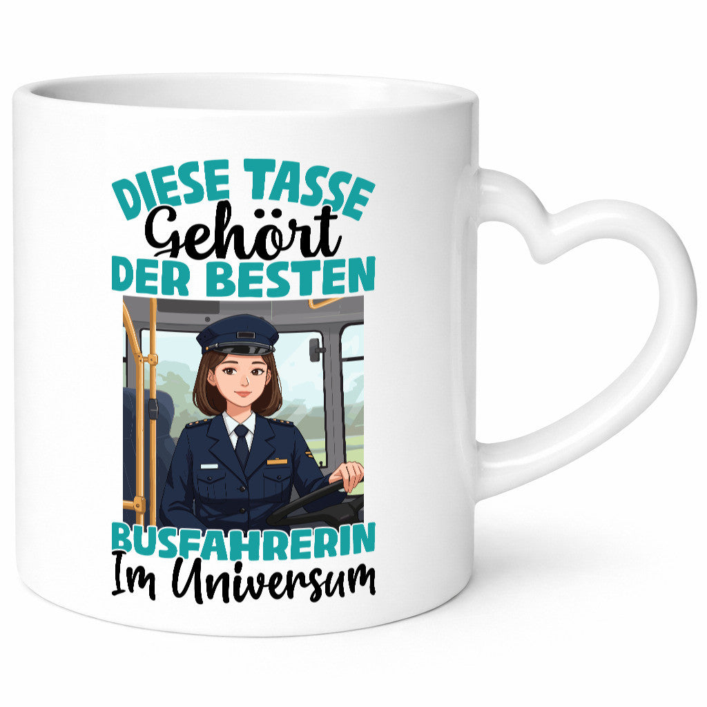 Im Universum: Busfahrerin | Berufsfahrer Fahrerin Humor Arbeit Kollegen Büro