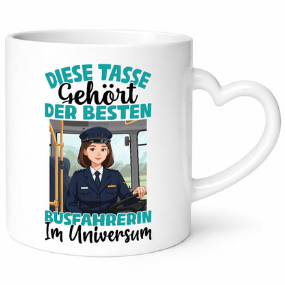 Im Universum: Busfahrerin | Berufsfahrer Fahrerin Humor Arbeit Kollegen Büro