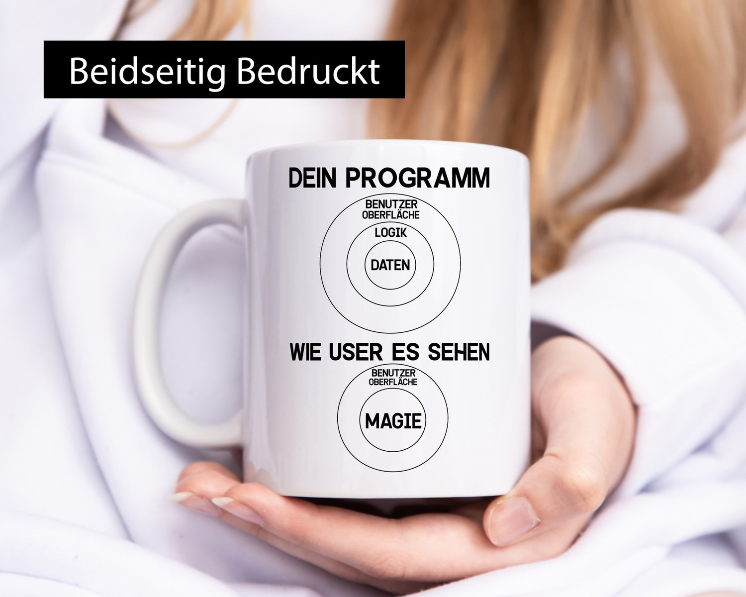 Wie User dein Programm sehen | Programmierer Magie Witz Geschenkidee Humor Tasse