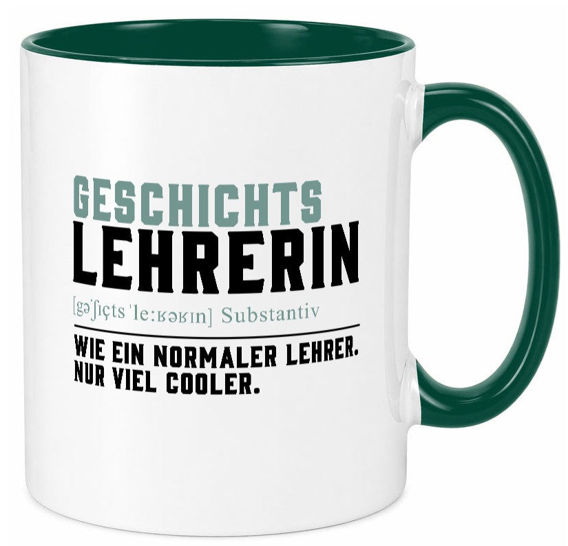 Geschichtslehrerin | Lehrei Unterricht Lieblingslehrerin Geschenkidee Humor Tasse