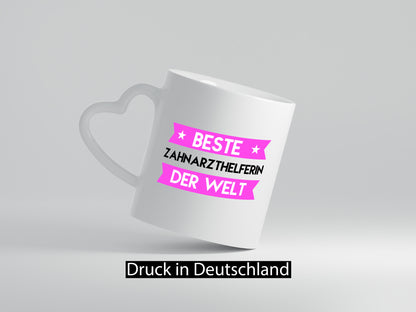 Beste Zahnarzthelferin | Zahnmedizin Humor Geschenkidee Tasse