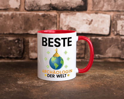 Welt Beste Archäologin| Archäologie | Forscherin lustiger Spruch Geschenk Humor