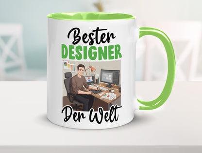 Bester Designer Beruf | Mode v2 lustiger Spruch Geschenk Arbeit Kollegen Büro