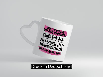 Medizinische Fachangestellte | Beruf Tasse MFA Geschenkidee Arbeit Kollegen