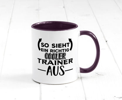 Richtig guter Trainer | Spruch Tasse Personal lustiger Geschenk Humor