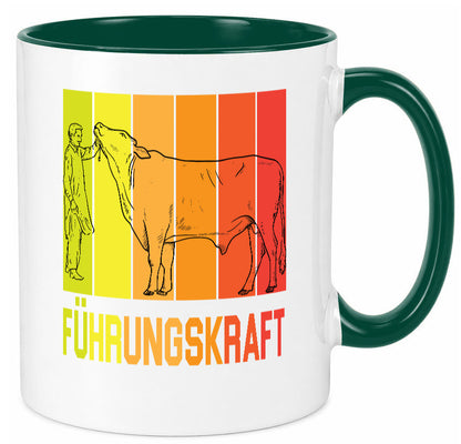 Führungskraft | Farmer Bauernhof lustig Humor Geschenkidee Geschenk Tasse
