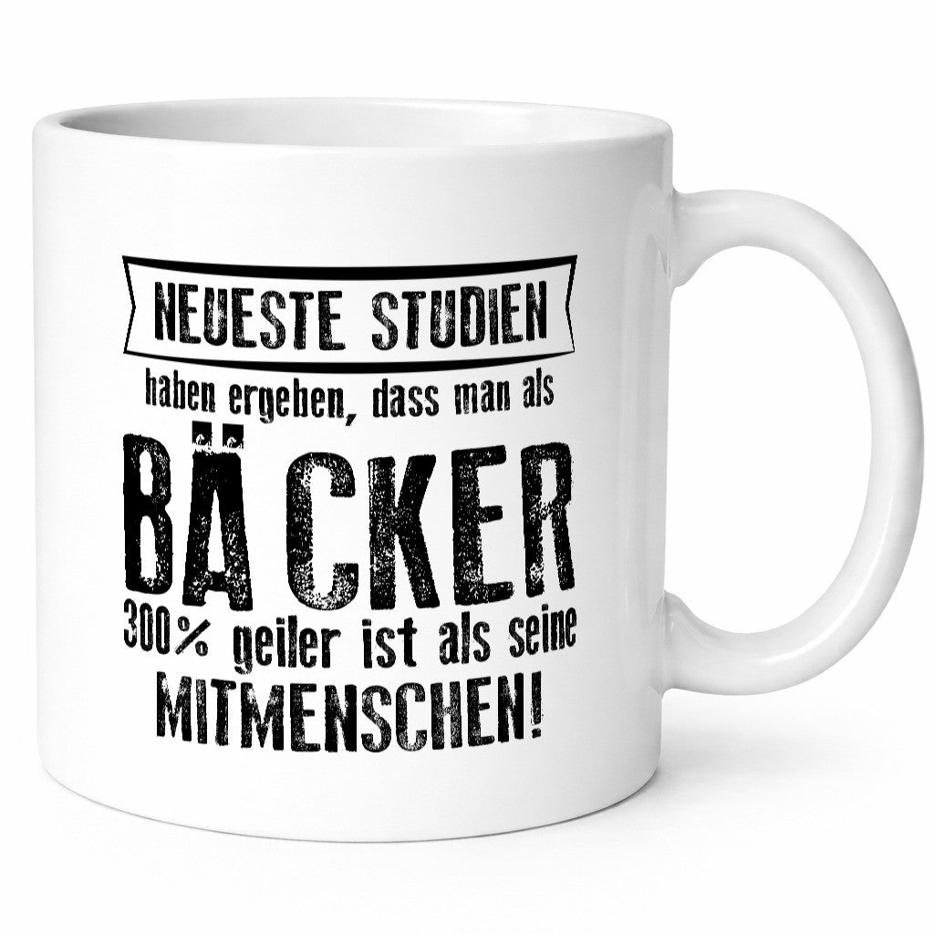 Neuste Studien: Bäcker | Bäckerei Backen Konditor Humor Geschenkidee Tasse