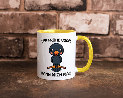 Der Frühe Vogel Humor Geschenkidee Tasse