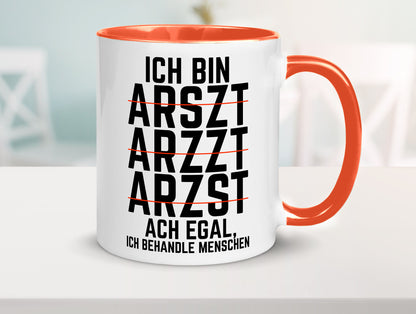 Ich bin Arzt | Rechtschreibung Klinik lustiger Spruch lustig Humor Geschenkidee