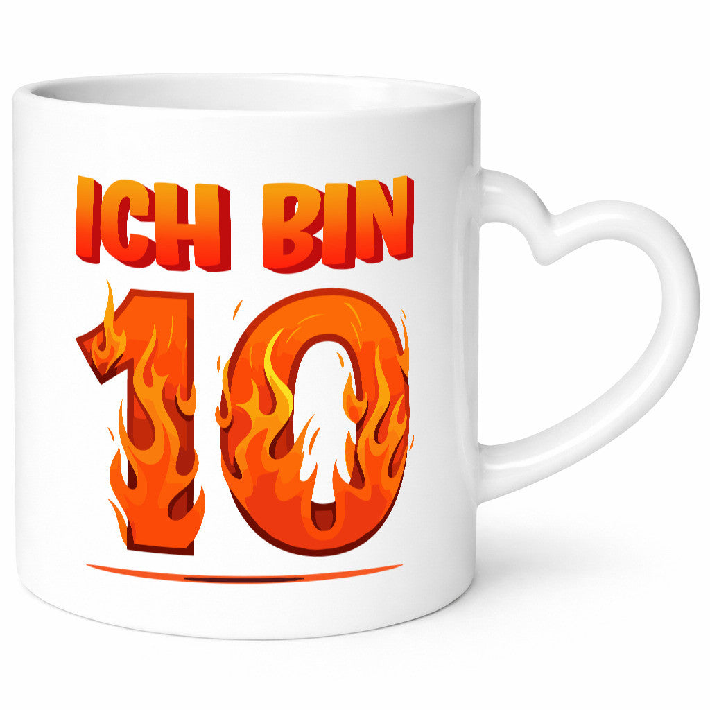 10. Geburtstag | 10 Jahre Drache lustiger Spruch Geschenk Geschenkidee Tasse
