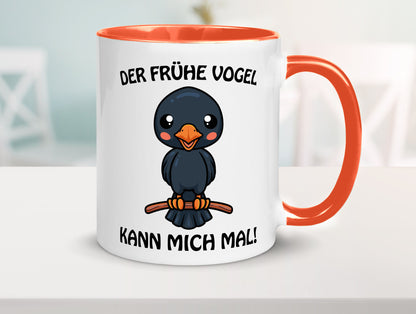 Der Frühe Vogel Humor Geschenkidee Tasse