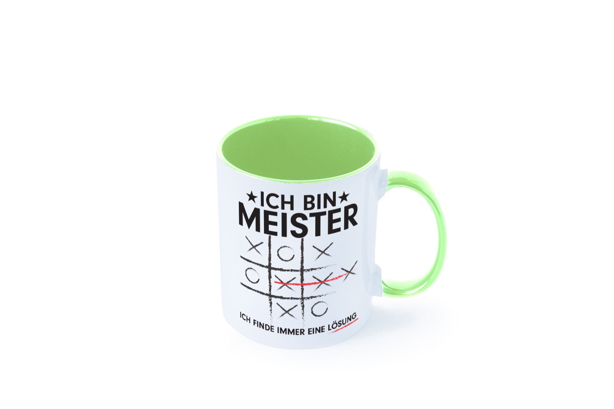 Löse Probleme: Meister | Meisterbrief lustiger Spruch Geschenk Humor