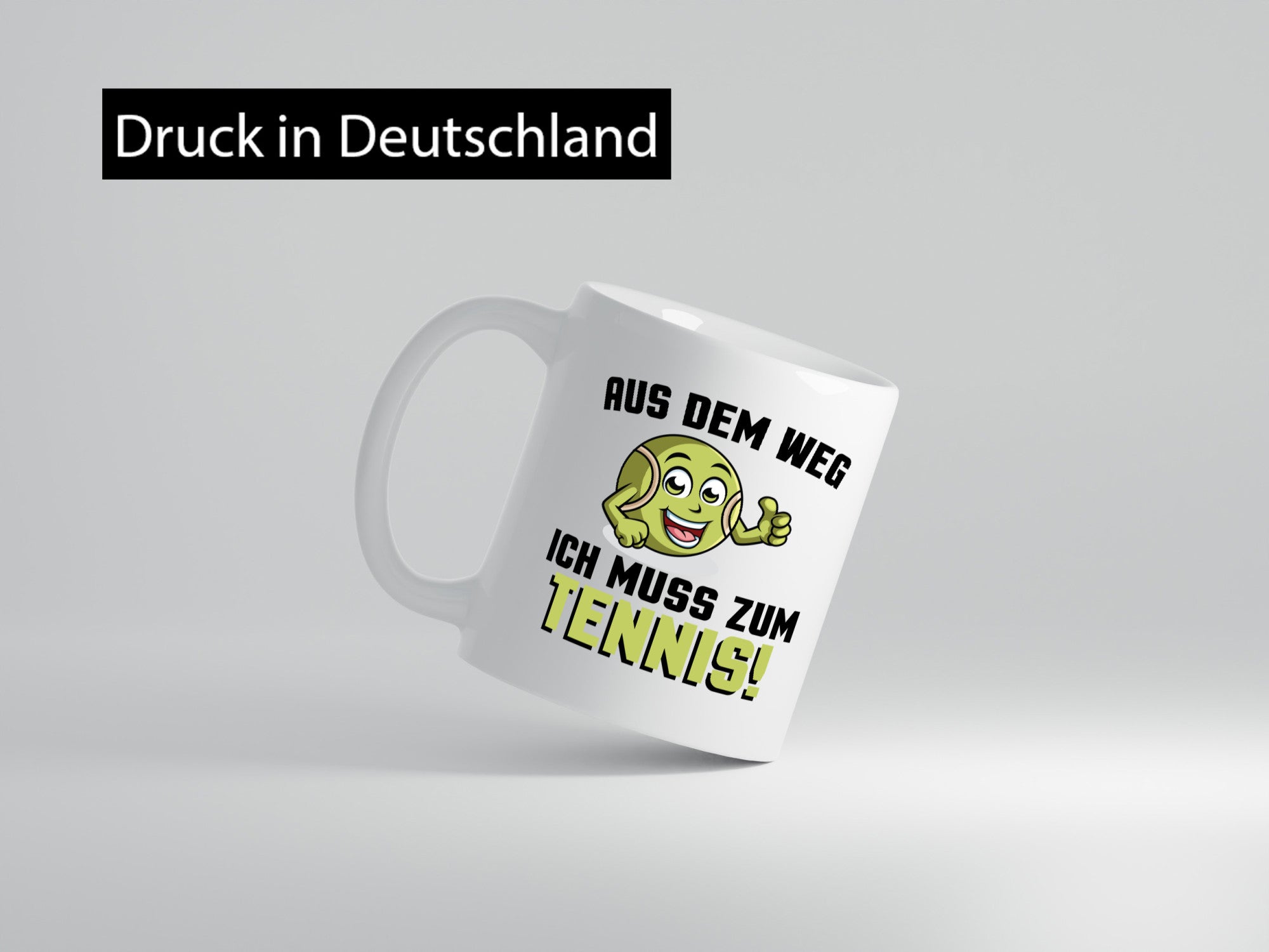 Aus dem weg ich muss zum Tennis | Tennisspielen Geschenk Humor Geschenkidee