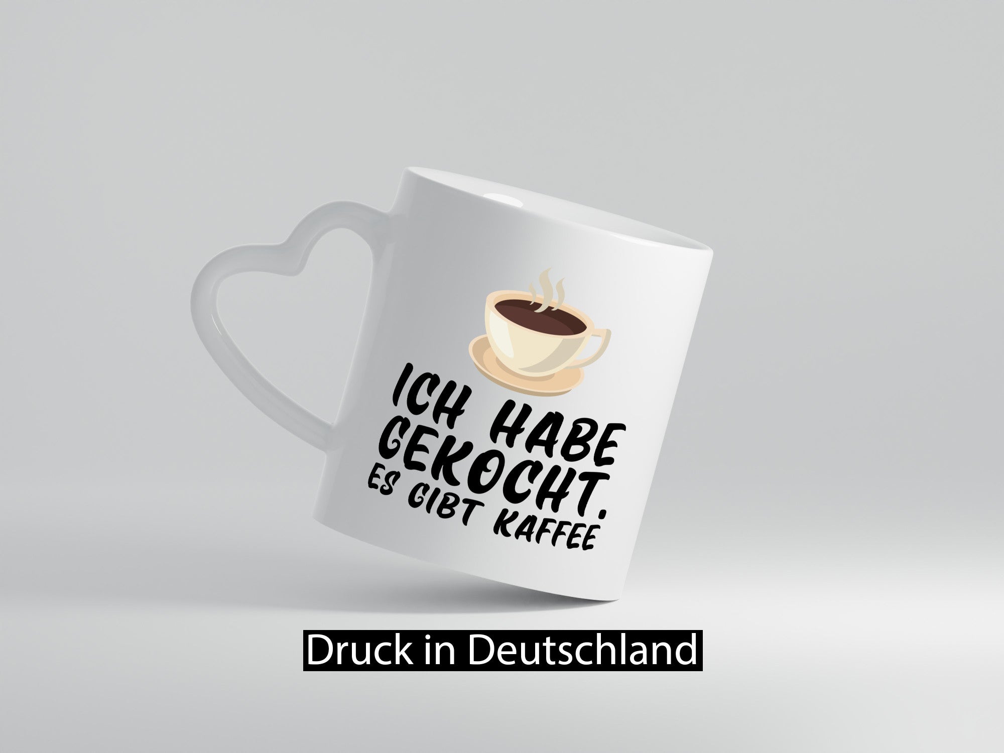 Ich habe gekocht | Kaffee Kochmuffel Kaffeeliebhaber Humor Geschenkidee Tasse