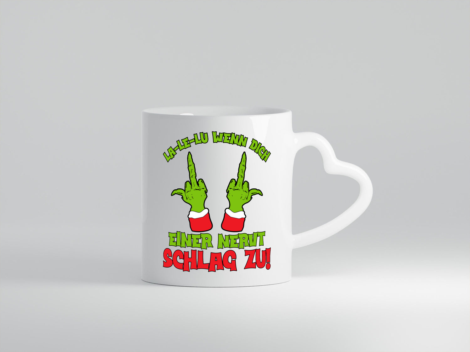 La Le Lu | Weihnachten Weihnachtsmuffel Lichter vl5 Humor Geschenkidee Tasse