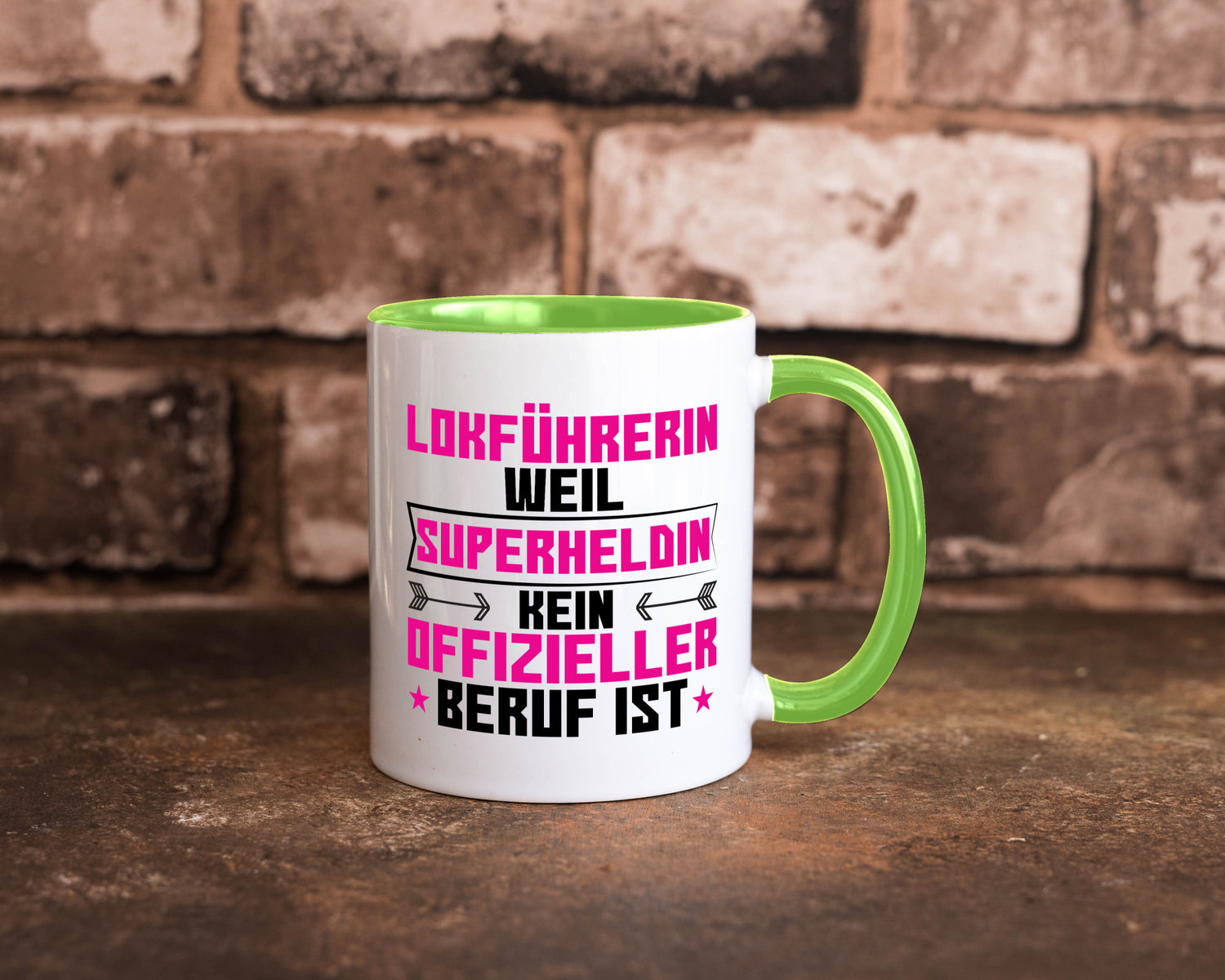 Superheldin Lokführerin | Zug Beruf Geschenk Arbeit Kollegen Büro lustiger