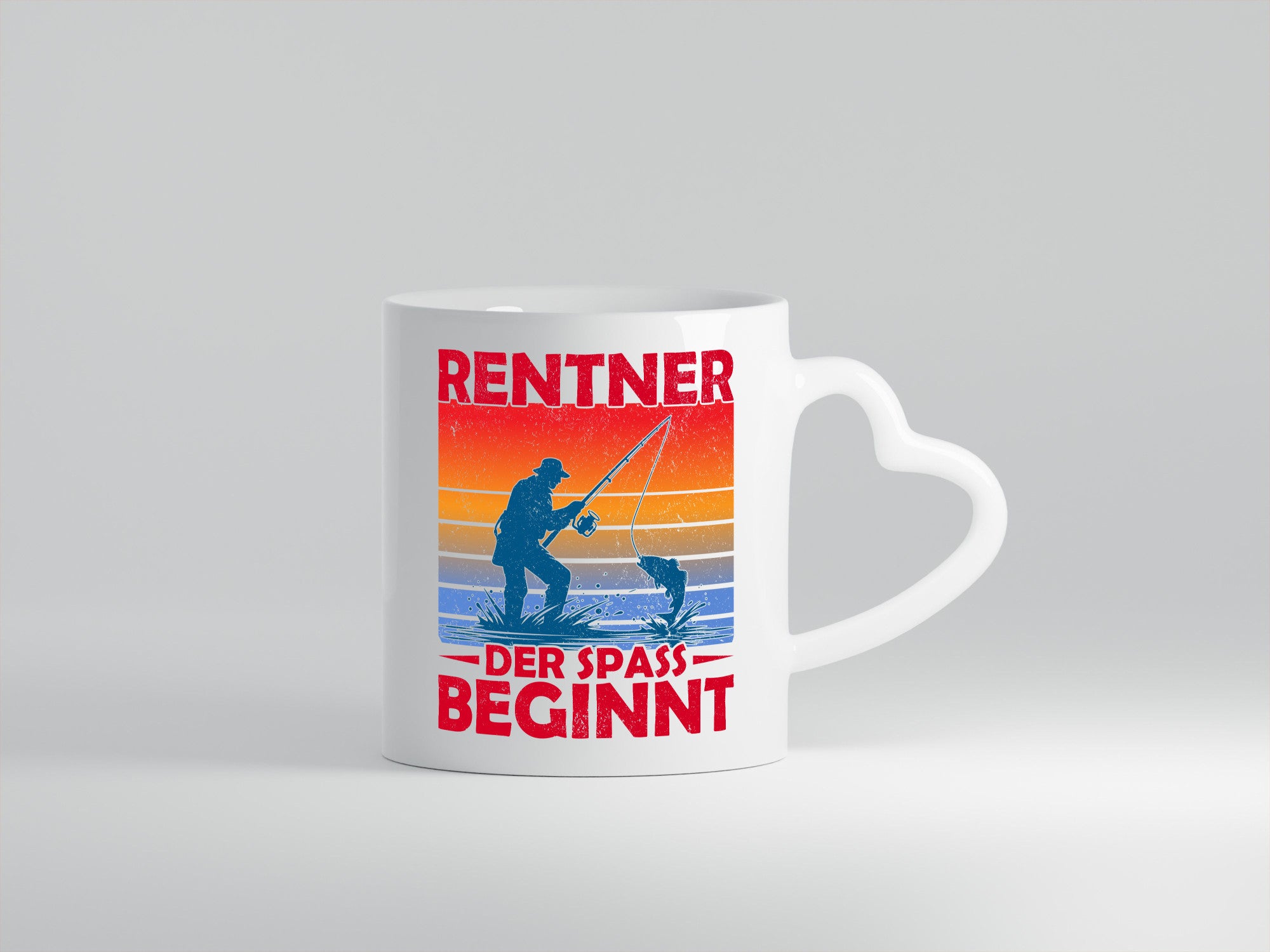 Rentner der spaß beginnt | Ruhestand Angler Angeln lustig Jubiläum Geschenk
