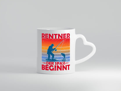 Rentner der spaß beginnt | Ruhestand Angler Angeln lustig Jubiläum Geschenk