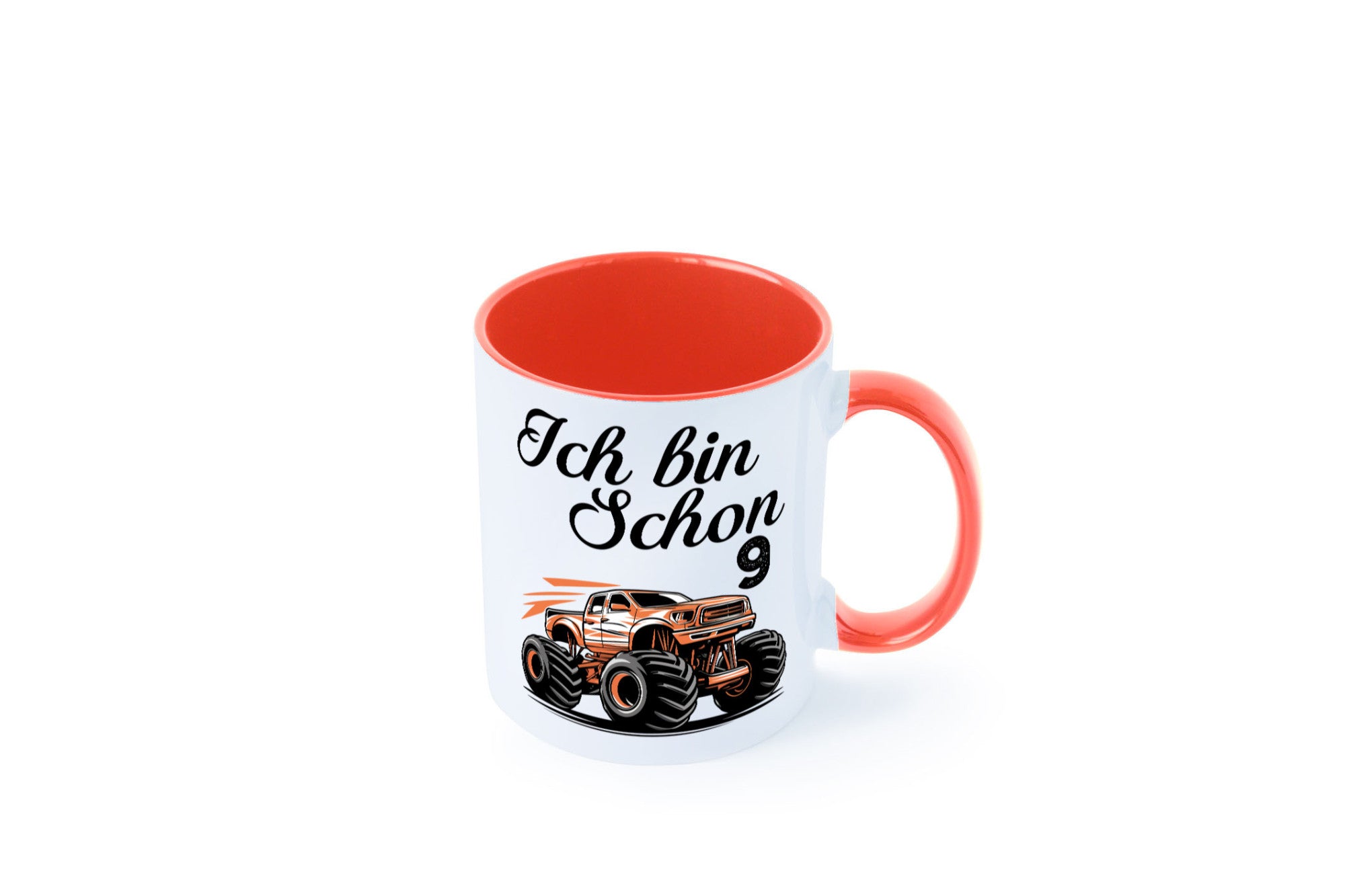 9. Geburtstag | Monster truck 9 Jahre lustiger Spruch Geschenk Geschenkidee