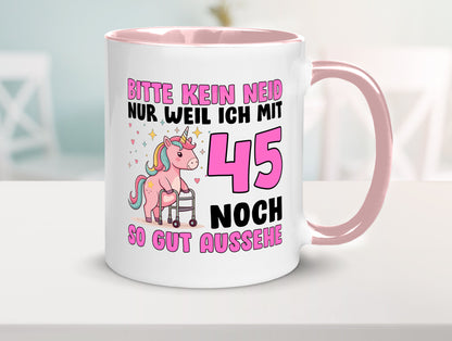 45. Geburtstag | 45 Jahre Mit noch so gut aussehen Geschenk Geschenkidee